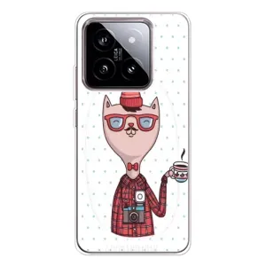 Чехол на тематику: Коты для Xiaomi 15 (Кот аристократ)
