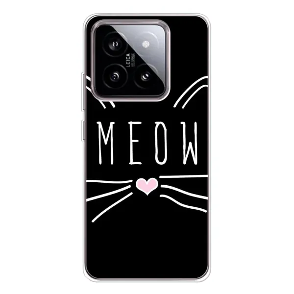 Чехол с рисунком «КОТИК MEOW» для Xiaomi 15