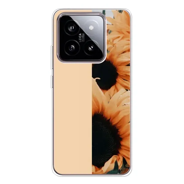 Чехол с рисунком «Красивые подсолнухи» для Xiaomi 15 Чехол с рисунком «Красивые подсолнухи» для Xiaomi 15