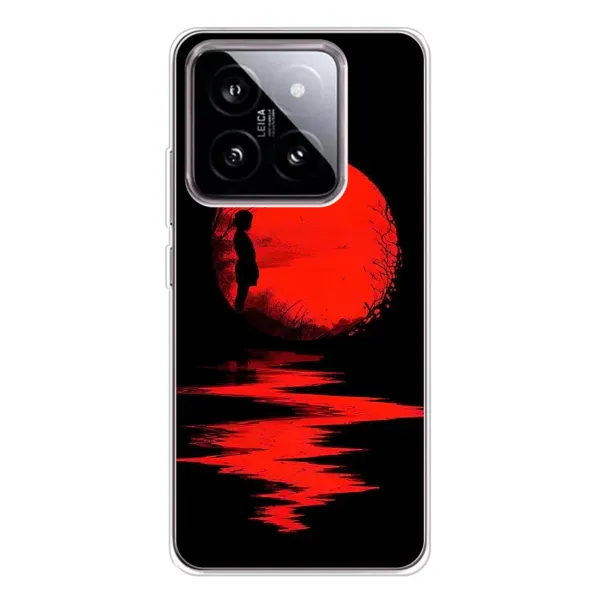 Чехол с рисунком «Красный Закат» для Xiaomi 15 Чехол с рисунком «Красный Закат» для Xiaomi 15
