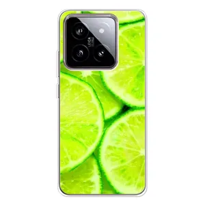 Чехол с изображением вкусной еды для Xiaomi 15 (Лайм)