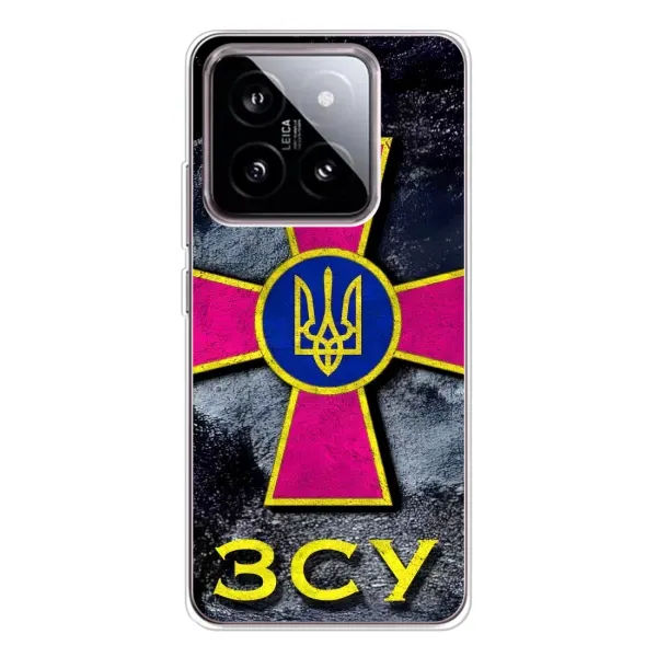 Чехол с рисунком «Лого ЗСУ» для Xiaomi 15 Чехол с рисунком «Лого ЗСУ» для Xiaomi 15
