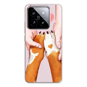 Чехол (ТПУ) Милые собачки для Xiaomi 15 (Любовь к собакам)