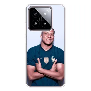 Чохол (TPU) з Футболістом на Xiaomi 15 (Мбаппешичка)