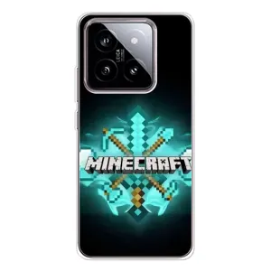Чехол майнкрафт для Xiaomi 15 (MineCraft 2)