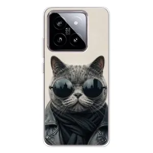 Чехол на тематику: Коты для Xiaomi 15 (Модный кот)