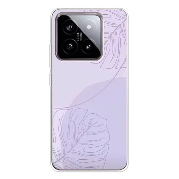 Чехол с рисунком «Монстера фиолетовая» для Xiaomi 15 Чехол с рисунком «Монстера фиолетовая» для Xiaomi 15