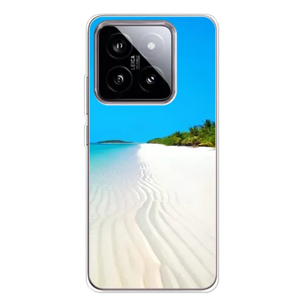 Чехол с рисунком «Море песок» для Xiaomi 15 Чехол с рисунком «Море песок» для Xiaomi 15