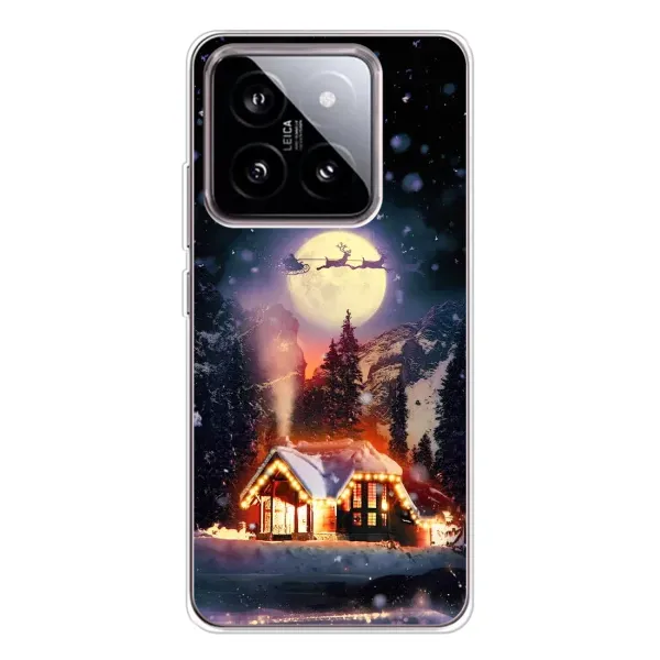 Чехол с рисунком «Настроение зимнее» для Xiaomi 15