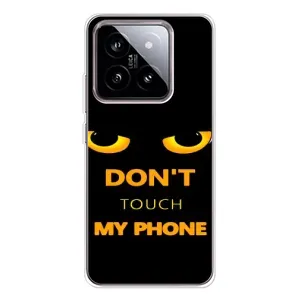Чохол з Прикольним Принтом на Xiaomi 15 (Не чіпай мій телефон)