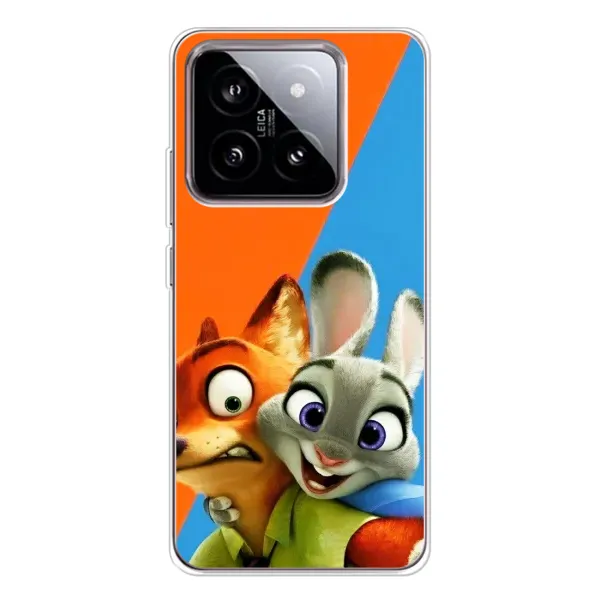 Чехол с рисунком «Ник и Хопс» для Xiaomi 15