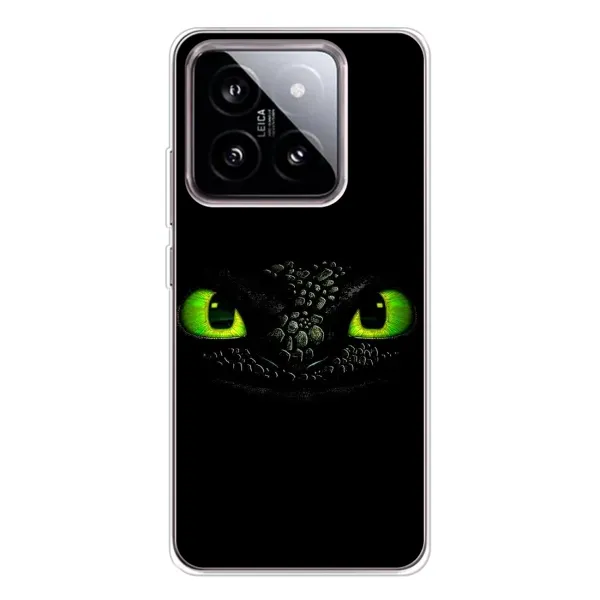 Чехол с рисунком «Глаза Беззубика» для Xiaomi 15 Чехол с рисунком «Глаза Беззубика» для Xiaomi 15