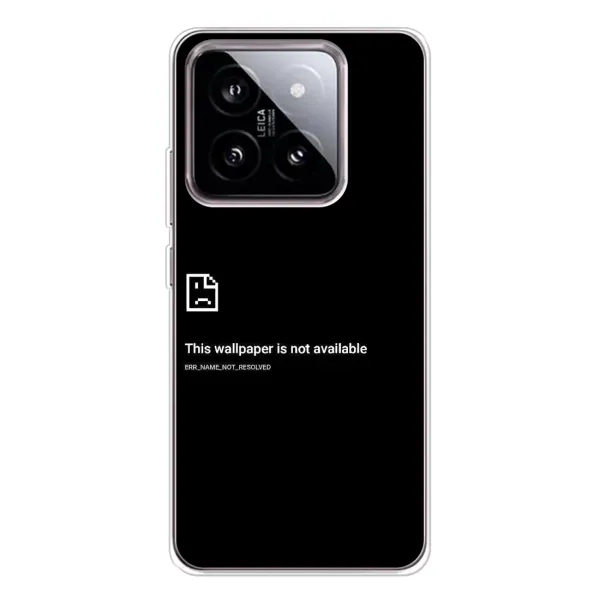 Чохол з малюнком «Помилка» для Xiaomi 15 Чохол з малюнком «Помилка» для Xiaomi 15