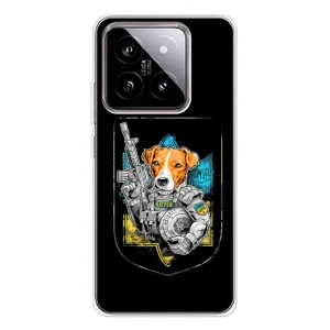 Чехол с принтом для Xiaomi 15 (Патрон Воин)