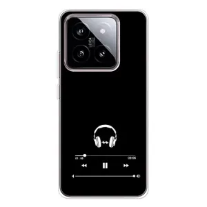 Чохол з картинками на чорному фоні для Xiaomi 15 (Плеєр)