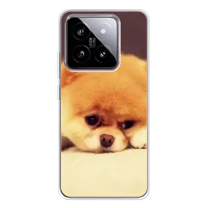 Чехол (ТПУ) Милые собачки для Xiaomi 15 (Померанский шпиц)