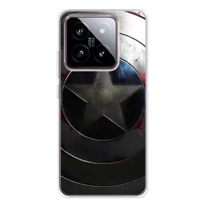 Чохол с Щітом Капітана Америки на Xiaomi 15 (Ретро Щит Капітана)