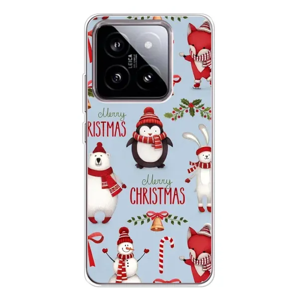 Чехол с рисунком «Рождественский» для Xiaomi 15 Чехол с рисунком «Рождественский» для Xiaomi 15