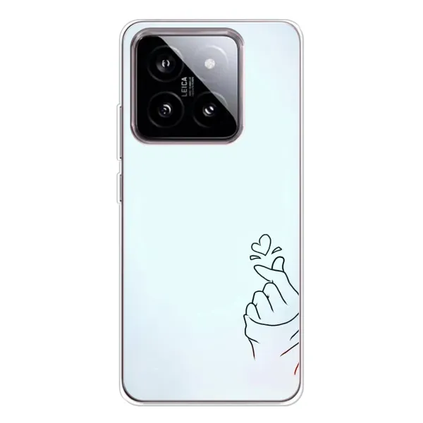 Чехол с рисунком «Сердце на голубом» для Xiaomi 15 Чехол с рисунком «Сердце на голубом» для Xiaomi 15