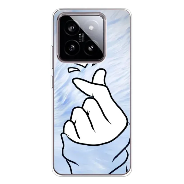 Чехол с рисунком «Сердечка знак» для Xiaomi 15 Чехол с рисунком «Сердечка знак» для Xiaomi 15