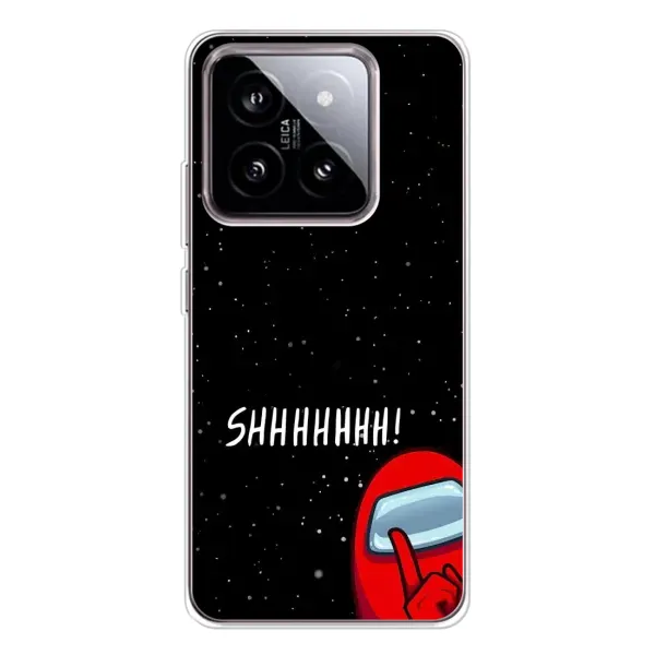 Чехол с рисунком «SHHHHH» для Xiaomi 15 Чехол с рисунком «SHHHHH» для Xiaomi 15