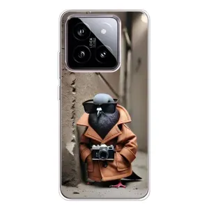 Чехол с мемами тралалело тралала для Xiaomi 15 (Шпиониро голубио)