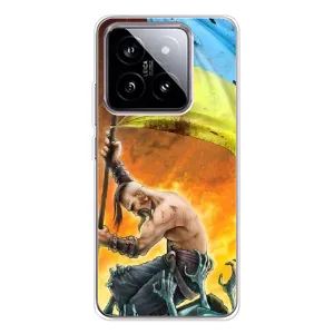 Чохол з картинкою (Патріотичний КОЗАК) на Xiaomi 15 (Сильний КОЗАК)