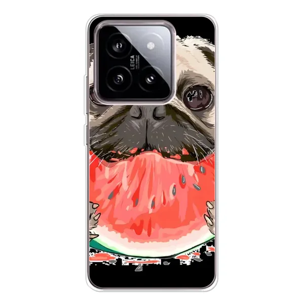 Чехол с рисунком «Смешной Мопс» для Xiaomi 15 Чехол с рисунком «Смешной Мопс» для Xiaomi 15