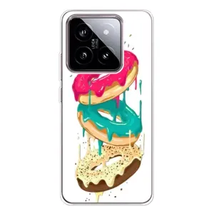 Чехол с изображением вкусной еды для Xiaomi 15 (Сочные пончики)