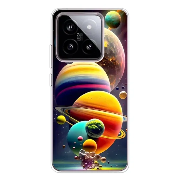 Чехол с рисунком «Солнечна система» для Xiaomi 15 Чехол с рисунком «Солнечна система» для Xiaomi 15
