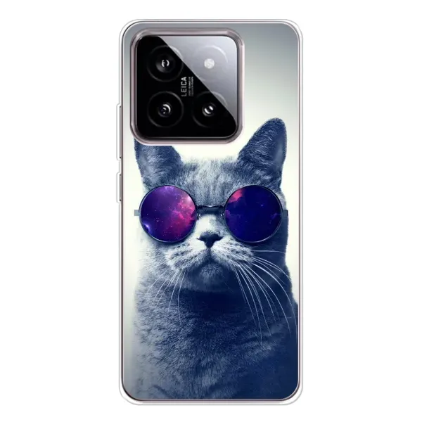 Чехол с рисунком «Стильный КОТ» для Xiaomi 15