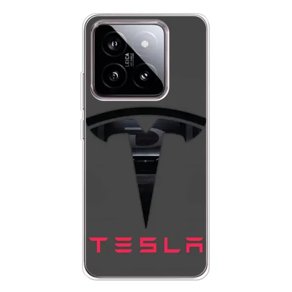 Чехол с рисунком «Logo TESLA» для Xiaomi 15 Чехол с рисунком «Logo TESLA» для Xiaomi 15