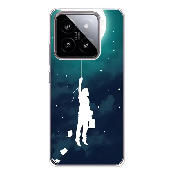 Чехол с рисунком «To The moon» для Xiaomi 15 Чехол с рисунком «To The moon» для Xiaomi 15