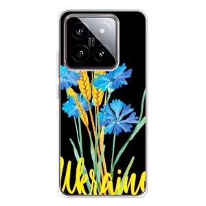 Чехол на Xiaomi 15 Украинский дизайн (Ukraine в цветочках)
