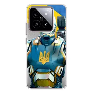 Аксессуары Силиконовый Чехол на Xiaomi 15 (Я-Украина)