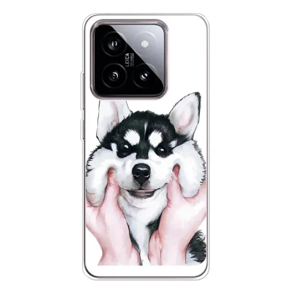 Чехол с рисунком «Собака Хаски» для Xiaomi 15 Чехол с рисунком «Собака Хаски» для Xiaomi 15