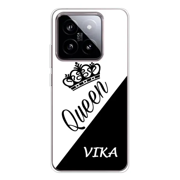 Чехол с рисунком «VIKA» для Xiaomi 15