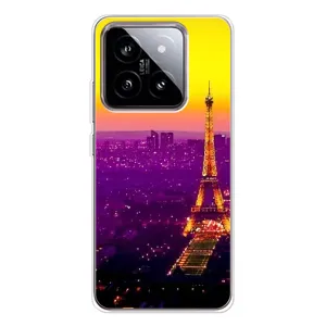 Чохол Ейфелева Вежа на Xiaomi 15 (Яскрава башня)