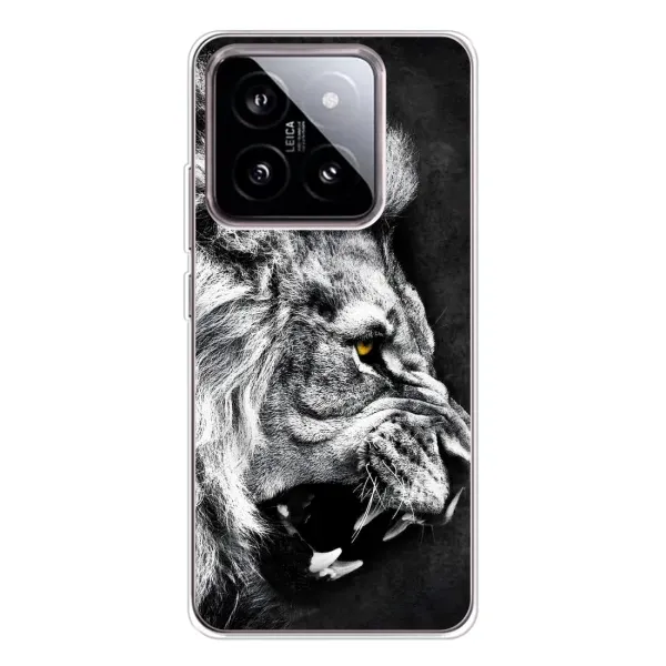 Чехол с рисунком «Злой ЛЕВ» для Xiaomi 15 Чехол с рисунком «Злой ЛЕВ» для Xiaomi 15