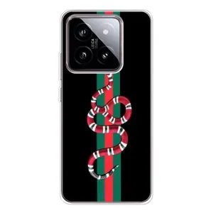 Чехлы Бренд GUCCI для Xiaomi 15 (Змей Гуччи)
