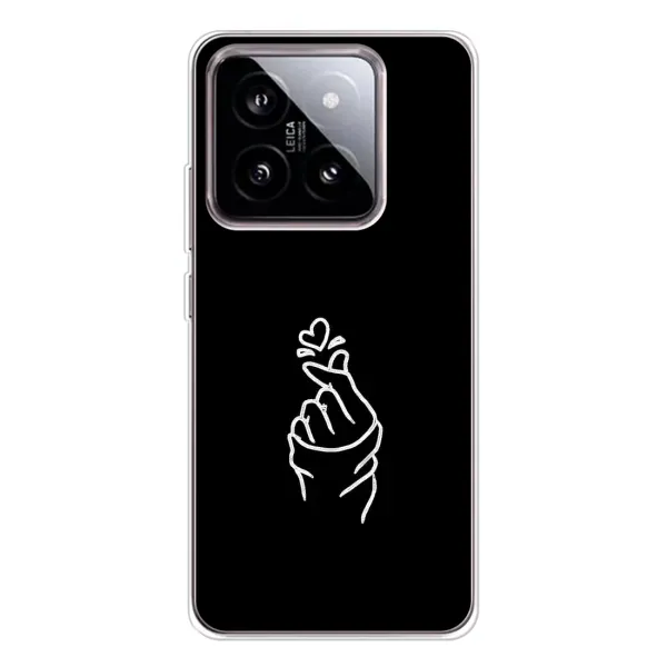 Чехол с рисунком «Знак Сердечка» для Xiaomi 15 Чехол с рисунком «Знак Сердечка» для Xiaomi 15