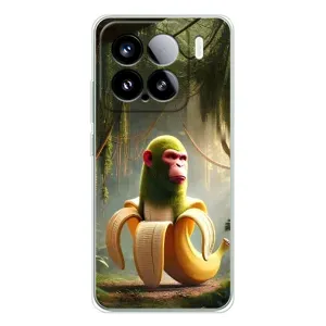 Чехол с мемами тралалело тралала для Xiaomi 15S Pro (Шимпанзини бананини)