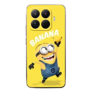 Мультяшный принт на Чехол для Ксиоми 15Т Про (Banana)