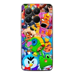 Силіконовый Чохол на Xiaomi 15T Pro з картинкою Brawl Stars (Brawl-Stars)