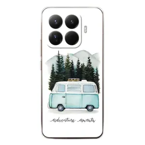 Силіконовий бампер з картинкою машини на Xiaomi 15T Pro (Будиночок на колесах)