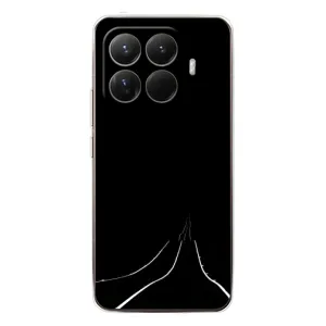 Чехол с картинками на черном фоне для Xiaomi 15T Pro (Дорога)