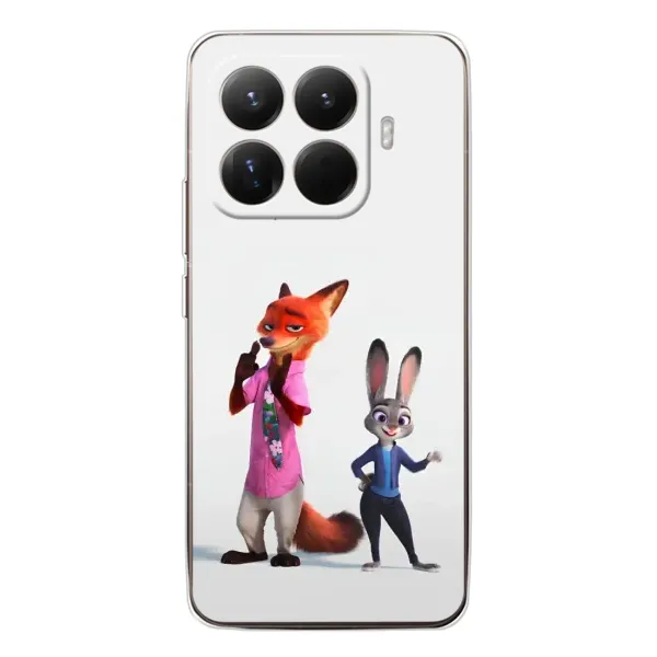 Чехол с рисунком «Джуди и Ник» для Xiaomi 15T Pro Чехол с рисунком «Джуди и Ник» для Xiaomi 15T Pro