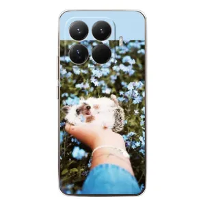 Чехлы с изображением разных животных для Xiaomi 15T Pro (Ежик на руках)