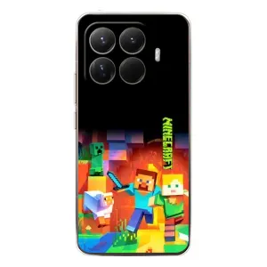 Чохли для Xiaomi 15T Pro (Персонажі МайнКрафт) (Герой Майнкрафт)