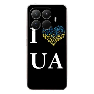 Силиконовый Чехол на Xiaomi 15T Pro (Я-Украина) (I Love UA)